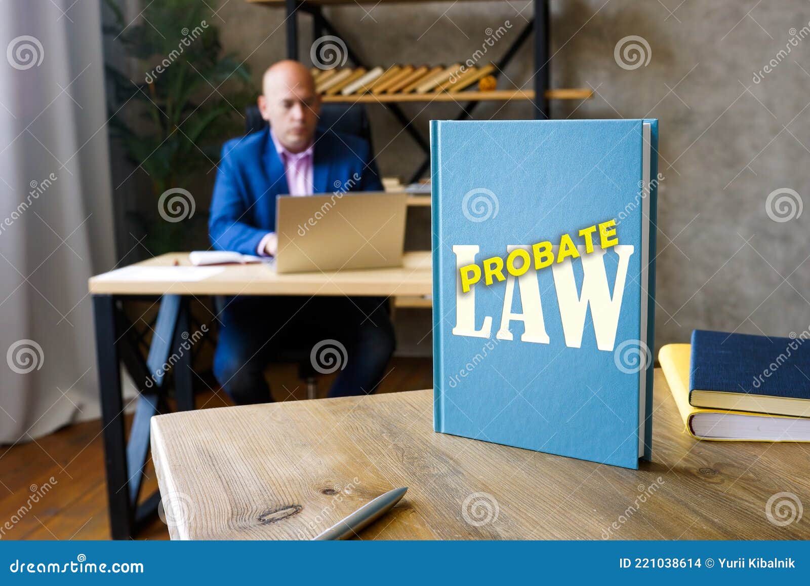 attorney holds probate law book. probate lawÃÂ refers to the process that manages any assets and debts left behind by a deceased